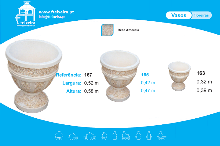 Vaso Redondo cálice Britado